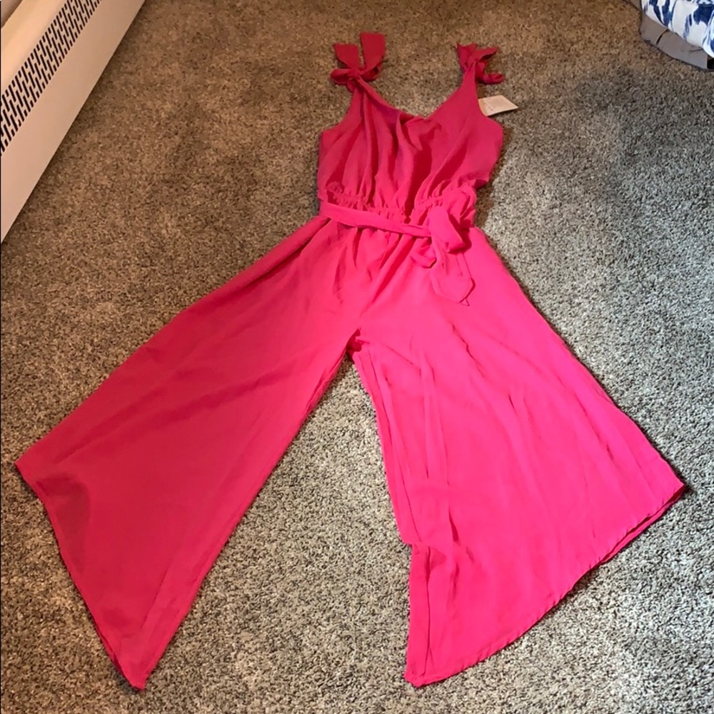 Pink Summer Jumpsuit